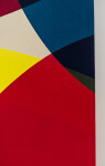 The distinctive minimalist colourful paintings of Aron Hill are inspired by the modernist art movement. Image 8