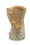 This contemporary ceramic vessel in cobalt blue was created by Bill Greaves. Image 5