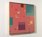 Modernist Burton Kramer finds inspiration for his abstract paintings in the beauty of a musical beat. Image 2