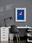 This pop art print of a Canadian flag is by Charles Pachter. Image 7