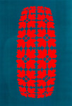 This pop art acrylic painting of a ‘Canadian’ tire is by Charles Pachter. Image 2