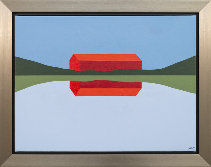 Charles Pachter’s elegant contemporary paintings of barns pay homage to Canada’s rural roots and its strong agricultural heritage.