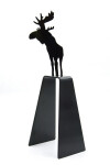 The unmistakable silhouette of a moose—one of Canada’s iconic images is celebrated in this sculpture by Charlie Pachter. Image 3