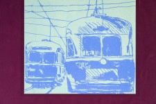 This artist’s proof (1/1) is a playful homage to the beloved image of a Toronto streetcar. Image 2