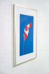 This pop art print of a Canadian flag is by Charles Pachter. Image 6