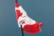 Canadian contemporary artist Charles Pachter was just eighteen years old when Canada famously adopted the maple leaf as its national flag. Image 4