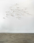 This luminous contemporary wall sculpture was created by Cheryl Wilson Smith. Image 3