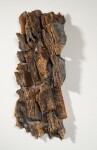 This contemporary wall sculpture is made of fired glass; its design is inspired by nature and rock formations. Image 11