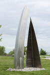 Sculptor Claude Millette's distinctive contemporary sculptures grace many public spaces in Canada. Image 6