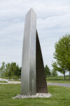 Sculptor Claude Millette's distinctive contemporary sculptures grace many public spaces in Canada. Image 5