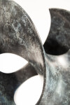 This contemporary bronze sculpture inspired by music is shaped like a heart and was made by David Chamberlain. Image 10