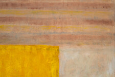 This contemporary abstract painting was rendered by a prominent Canadian artist. Image 7