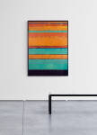 Vibrant colour saturates the canvas in this abstract painting by David Sorensen. Image 7