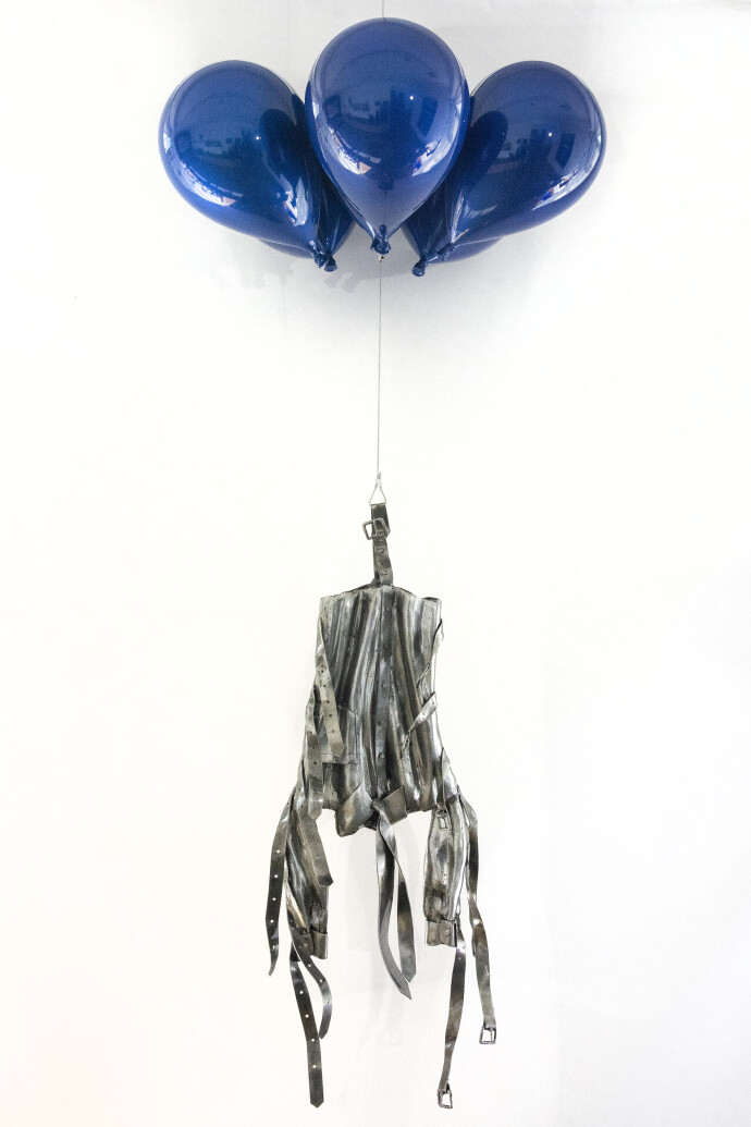 Turkish born Derya Ozparlak is known for her provocative and uniquely beautiful hand hammered sculptures.