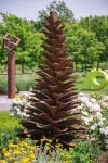 Canadian sculptor Floyd Elzinga’s pine cones have become one of his signature images and now grace many outdoor venues in Canada. Image 3