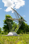 Manitoba sculptor Jake Goertzen’s dynamic Mach I sculpture is an homage to the historic event in 1947 that changed the face of aviation. Image 7