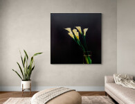 This contemporary realistic oil painting of a lily was painted by James Lahey. Image 9