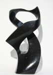 Sculptor Jeremy Guy’s lyrical and moving abstract representation of a human embrace is created from engineered black granite. Image 8