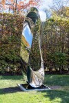 Jeremy Guy’s series of large modern outdoor sculptures called ‘Mobius’ are hand-forged from stainless steel; their abstract form is based on… Image 7