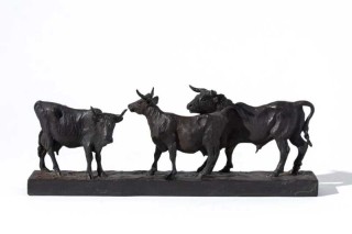 Joe Fafard's bronze sculptures of farm animals, cows, bulls and horses as well as his human subjects are imbued with humour and insight.