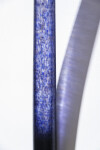 This contemporary blue glass wall sculpture is made by a Canadian artist. Image 9