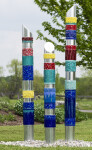 The joyful, colourful and contemporary mosaic sculptures of Laurence Petit have graced many outdoor public areas in Quebec. Image 5