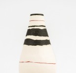 At once elegant and striking in their design, these porcelain vessels were created by Loren Kaplan. Image 2