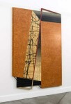 This imposing abstract composition by Lucy Maki is both a painting and a sculptural object. Image 2