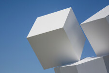 This powerful minimalist outdoor sculpture is by Marc Plamondon. Image 6