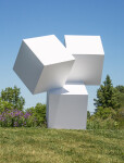 This powerful minimalist outdoor sculpture is by Marc Plamondon. Image 2