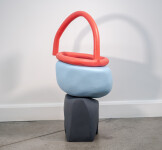 Quebec artist Marie-Ève Fréchette’s esoteric modern sculptures feature bold, clean lines and fresh colours. Image 3