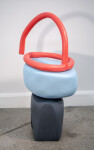 Quebec artist Marie-Ève Fréchette’s esoteric modern sculptures feature bold, clean lines and fresh colours. Image 2