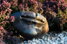 As part of her ‘Listen to Hear’ series, Canadian artist Marlene Hilton-Moore has sculpted Silent, the lower half of a woman’s face, chin and… Image 3