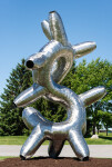 The stunning contemporary monumental sculptures of Mike Hansel have been exhibited and admired in public venues throughout the United States… Image 2