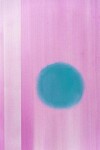 Ristvedt explores the emotional potential of colour and form -- spheres of turquoise and sapphire blue float in a sea of vibrant mauve. Image 5