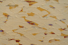 This contemporary abstract oil painting inspired by nature is by a Canadian artist. Image 4