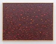 In a riot of rich colours—burgundy, red, and yellow, the palette of autumn is expressed in this lyrical abstract by Canadian painter Noreen … Image 2