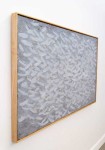 The gray palette of a summer storm as clouds roll in is characterized in this abstract painting by Noreen Taylor. Image 3