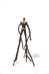 This imaginative rich bronze sculpture of a nude ‘tree man’ is one of a series of playful tabletop sculptures created by Canadian artist Roc… Image 4