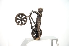 This fun and somewhat whimsical sculpture recalls a cherished childhood memory for Roch Smith. Image 3