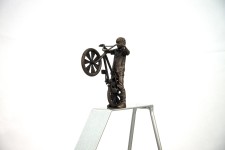 This fun and somewhat whimsical sculpture recalls a cherished childhood memory for Roch Smith. Image 6