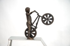 This fun and somewhat whimsical sculpture recalls a cherished childhood memory for Roch Smith. Image 7