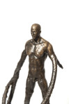 This imaginative rich bronze sculpture of a nude ‘tree man’ is one of a series of playful tabletop sculptures created by Canadian artist Roc… Image 6