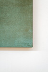 This abstract painting of a lake was rendered in minimalist form by Pat Service. Image 4