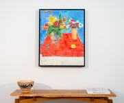 Colour, fresh and vivid gives this classic still life by Pat Service a contemporary feel. Image 10