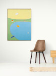 Cottage country—a classic scene is re-imagined in minimalist form and bright colours. Image 8