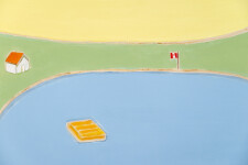 Cottage country—a classic scene is re-imagined in minimalist form and bright colours. Image 7