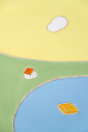 Cottage country—a classic scene is re-imagined in minimalist form and bright colours. Image 5