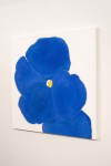 In vivid blue Pat Service has captured the simple beauty of the pansy. Image 7