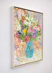 Two bouquets become one to create a lavish brightly coloured arrangement in this floral still life by Pat Service. Image 3